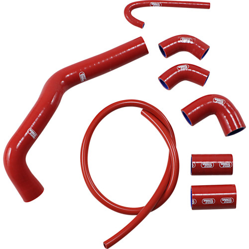 Samco Sport Radiator Hose Kit - Red - Ducati Duc-32Rd Samco Sport Radiator Hose Kit - Red - Ducati Duc-32Rd