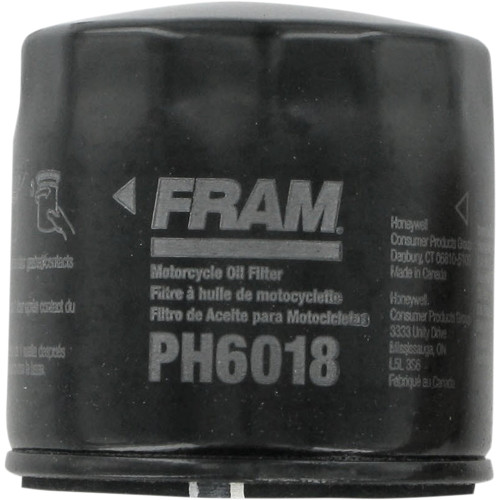 Fram Oil Filter - Black - Aprilia/Arctic Cat/Suzuki/Textron Ph6018