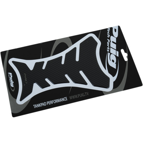 Puig Hi-Tech Parts Tank Pad - Performance - Carbon 4051C Puig Hi-Tech Parts Tank Pad - Performance - Carbon 4051C