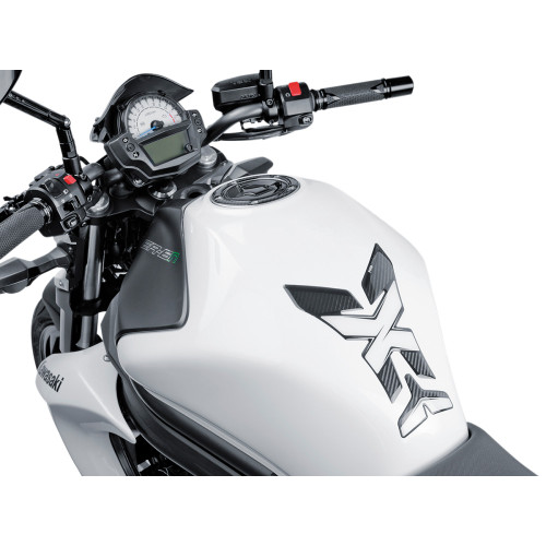 Puig Hi-Tech Parts Tank Pad - Xtreme - Carbon 7597C Puig Hi-Tech Parts Tank Pad - Xtreme - Carbon 7597C