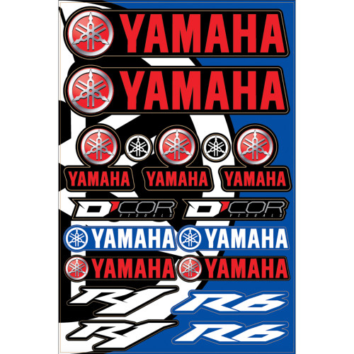D'Cor Visuals Decal Sheet - Yamaha Street 40-50-102