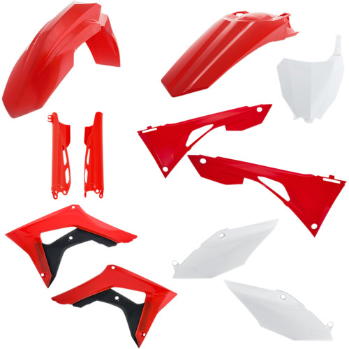 Acerbis Full Replacement Body Kit - Oem '19 Red/White/Black 2736256345 Acerbis Full Replacement Body Kit - Oem '19 Red/White/Black 2736256345