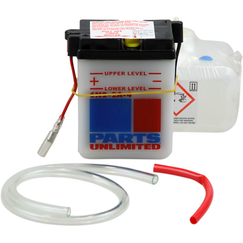Parts Unlimited Battery - 6N2-2A-4