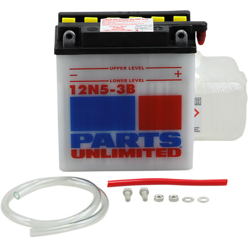 Parts Unlimited Battery - 12N5-3B Parts Unlimited Battery - 12N5-3B
