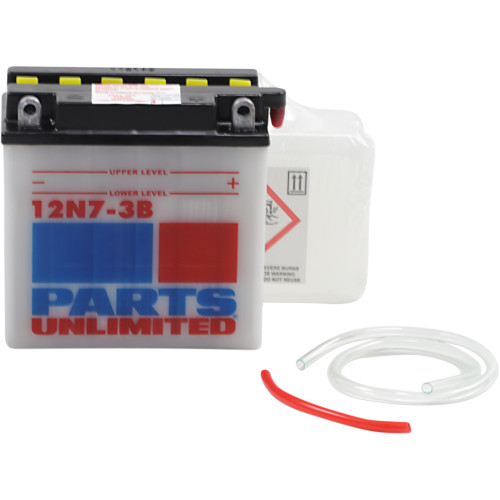Parts Unlimited Battery - 12N7-3B Parts Unlimited Battery - 12N7-3B