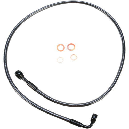 Magnum Shielding Brake Line - 180/90 - 38" - Black Pearl 46438Sw