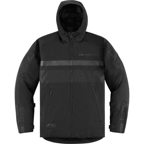 Icon WomenS Pdx3 Jacket - Black - Xl Icon WomenS Pdx3 Jacket - Black - Xl