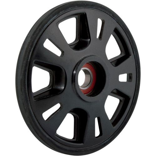Kimpex Idler Wheel - With Snap Ring/Bearing 6004 - Black - 200 Mm Od X 20 Mm Id 298988