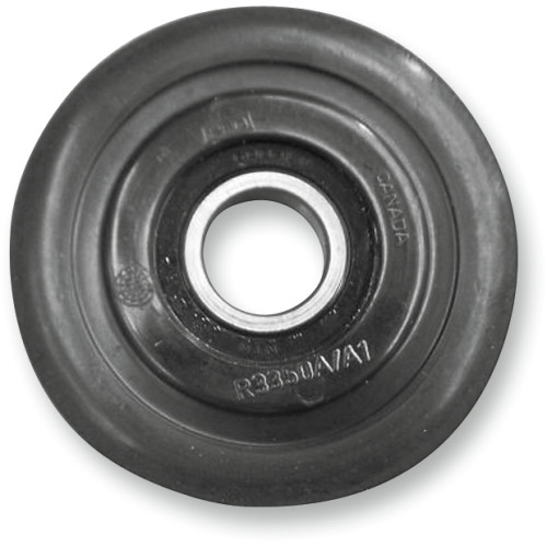 Parts Unlimited Idler Wheel With 6004-2Rs Bearing/Bushing - Black - 3.325" Od X 20 Mm Id
