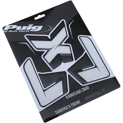 Puig Hi-Tech Parts Tank Pad - Carbon - Kawasaki 8435C Puig Hi-Tech Parts Tank Pad - Carbon - Kawasaki 8435C