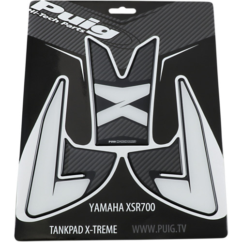 Puig Hi-Tech Parts Tank Pad - Carbon - Yamaha 9300C Puig Hi-Tech Parts Tank Pad - Carbon - Yamaha 9300C