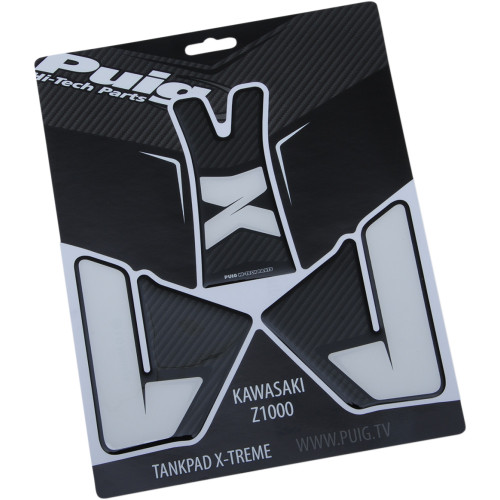 Puig Hi-Tech Parts Tank Pad - Carbon - Kawasaki 8436C Puig Hi-Tech Parts Tank Pad - Carbon - Kawasaki 8436C