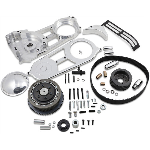 Belt Drives Ltd. 2" Drive Belt - Polished Evo-11S-2 Belt Drives Ltd. 2" Drive Belt - Polished Evo-11S-2
