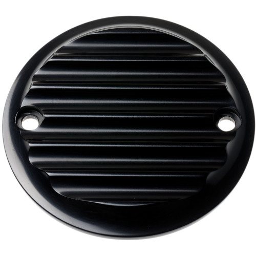 Joker Machine Points Cover - Finned - 2 Hole - Black Anodized 02-98-1 Joker Machine Points Cover - Finned - 2 Hole - Black Anodized 02-98-1