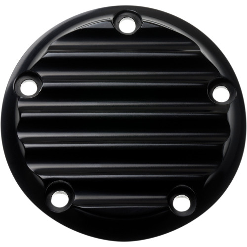Joker Machine Points Cover - Finned - 5 Hole - Black Anodized 02-99-1 Joker Machine Points Cover - Finned - 5 Hole - Black Anodized 02-99-1