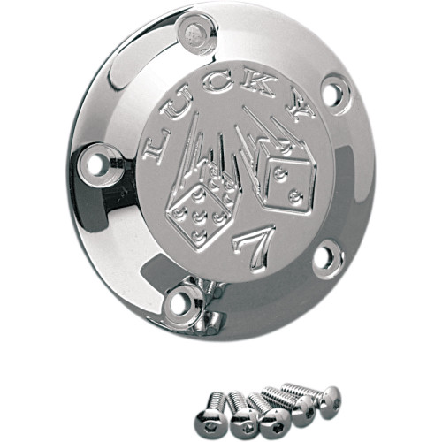 Joker Machine Points Cover - Lucky 7 - 5 Hole - Chrome 02-99L Joker Machine Points Cover - Lucky 7 - 5 Hole - Chrome 02-99L