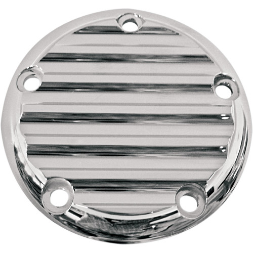 Joker Machine Points Cover - Finned - 5 Hole - Chrome 02-99Fn Joker Machine Points Cover - Finned - 5 Hole - Chrome 02-99Fn