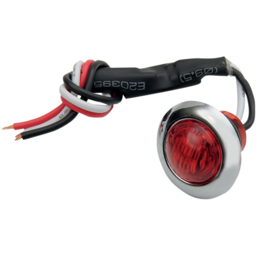 Pro-One Perf.Mfg. Mini Marker Light - Dual Function - Red Led - Red Lens 402210 Pro-One Perf.Mfg. Mini Marker Light - Dual Function - Red Led - Red Lens 402210
