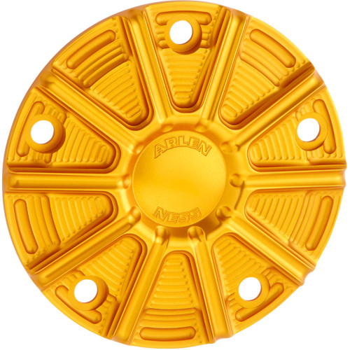 Arlen Ness Points Cover - Gold - Twin Cam 700-028 Arlen Ness Points Cover - Gold - Twin Cam 700-028