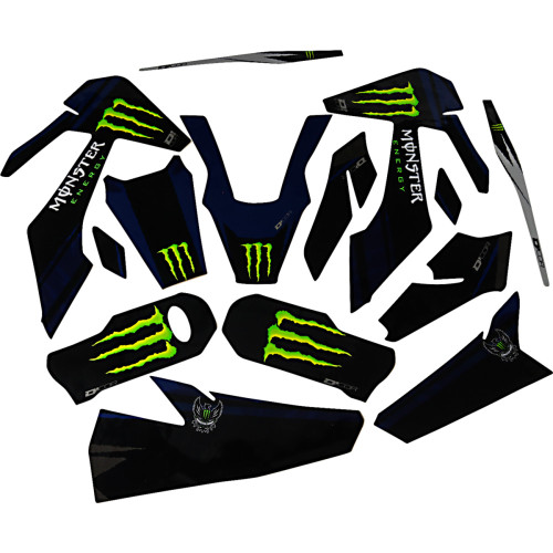 D'Cor Visuals Graphic Kit - Monster Energy 20-70-103 D'Cor Visuals Graphic Kit - Monster Energy 20-70-103