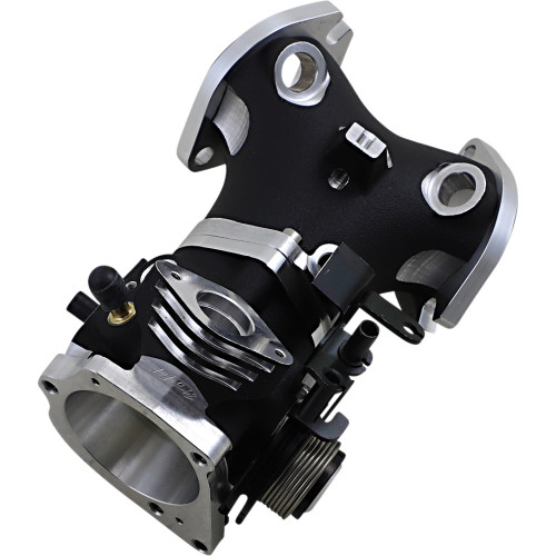 Horsepower, Inc Big Bore Throttle Body - Black - 55 Mm - Twin Cam Hpi-55D6-18B