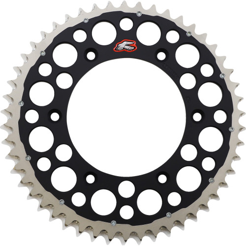 Renthal Twinring Rear Sprocket - 50 Tooth - Black 2240-520-50Gpbk Renthal Twinring Rear Sprocket - 50 Tooth - Black 2240-520-50Gpbk