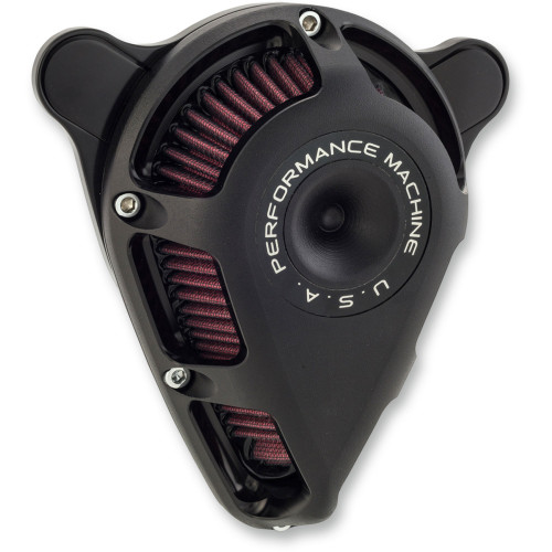 Performance Machine (Pm) Jet Air Cleaner Kit - Black Ops 0206-2112-Smb