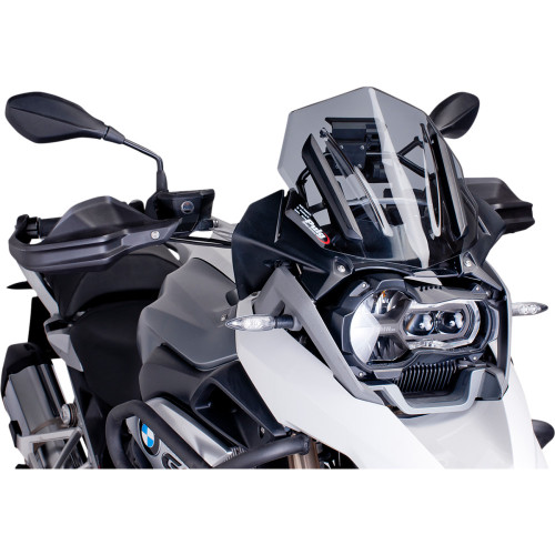 Puig Hi-Tech Parts Race Windscreen - 12-1/2" - Light Smoke - Bmw 6487H Puig Hi-Tech Parts Race Windscreen - 12-1/2" - Light Smoke - Bmw 6487H