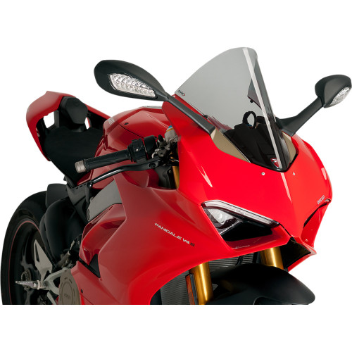 Puig Hi-Tech Parts Race Windscreen - Light Smoke - Ducati 9690H Puig Hi-Tech Parts Race Windscreen - Light Smoke - Ducati 9690H