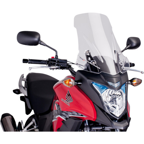 Puig Hi-Tech Parts Race Windscreen - 19" - Clear - Tour 6480W Puig Hi-Tech Parts Race Windscreen - 19" - Clear - Tour 6480W