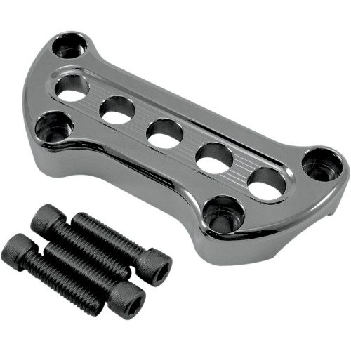 Joker Machine Handlebar Clamp - Chrome 03-852C Joker Machine Handlebar Clamp - Chrome 03-852C
