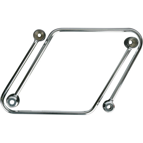 Cobra Saddlebag Supports - Chrome - Honda Vt 02-6101 Cobra Saddlebag Supports - Chrome - Honda Vt 02-6101