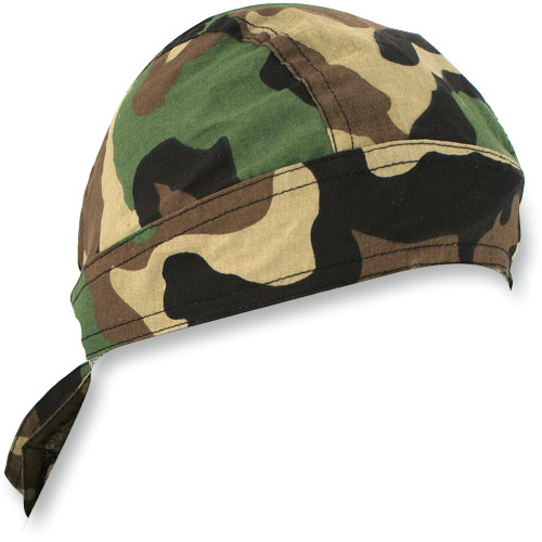 Zan Headgear Flydanna Head Wrap - Woodland Camo Z118C