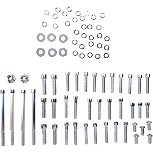 Gardner-Westcott Bolt Kit - Side Cover - Socket-Head - Chrome P-10-15-01 Gardner-Westcott Bolt Kit - Side Cover - Socket-Head - Chrome P-10-15-01