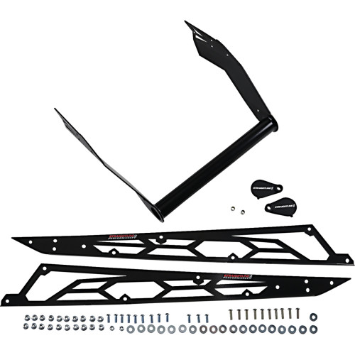 Straightline Performance Hide "N" Go Bumper - Black - Polaris 182-114