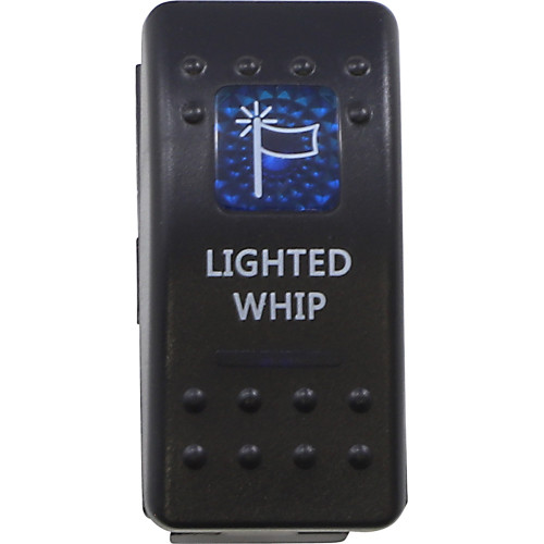 Moose Utility Rocker Switch - Lighted Whip Whp-Pwr