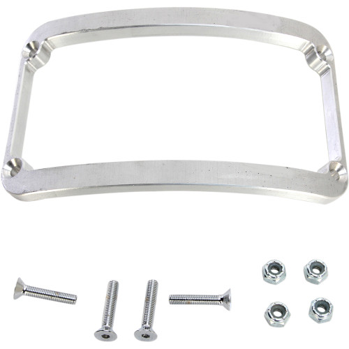 Klock Werks License Plate Frame - Raw Kws-01-0082