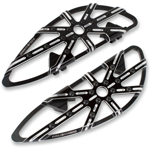 Arlen Ness Driver Boards - 10 Gauge - Black 06-861 Arlen Ness Driver Boards - 10 Gauge - Black 06-861