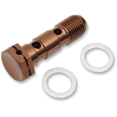 Shindy 17-624 Alum Banjo Bolt Suz Dbl