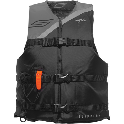 Slippery Impulse Vest - Black/Charcoal - Super L Slippery Impulse Vest - Black/Charcoal - Super L