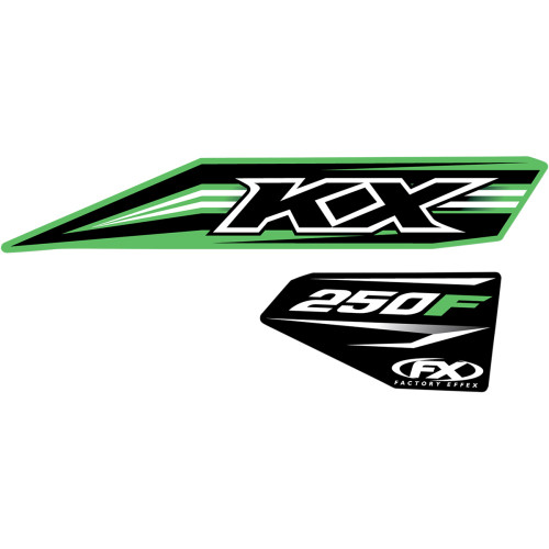 Factory Effex Oem Tank Graphic - Kx250F 19-05130 Factory Effex Oem Tank Graphic - Kx250F 19-05130