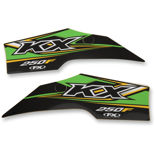 Factory Effex Oem Tank Graphic - Kx250F 20-05130 Factory Effex Oem Tank Graphic - Kx250F 20-05130