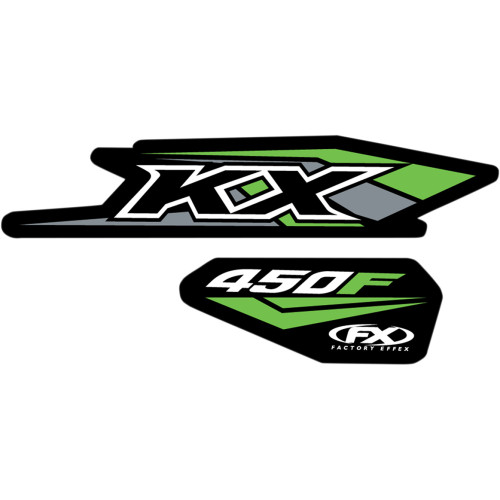 Factory Effex Oem Tank Graphic - Kx450 21-05132 Factory Effex Oem Tank Graphic - Kx450 21-05132