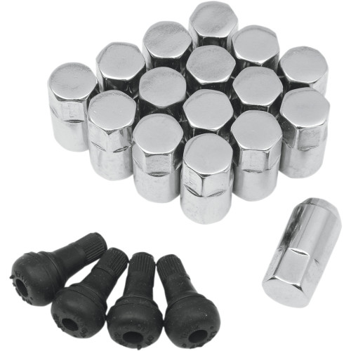 Moose Utility Lug Nut - 10 Mm X 1.25 - Chrome - Tapered - 16 Pack Sp300Mo208 Moose Utility Lug Nut - 10 Mm X 1.25 - Chrome - Tapered - 16 Pack Sp300Mo208