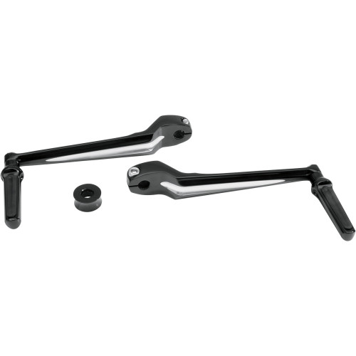 Performance Machine (Pm) Heel/Toe Shift Lever - Flht - Black 0034-1081-Bm Performance Machine (Pm) Heel/Toe Shift Lever - Flht - Black 0034-1081-Bm