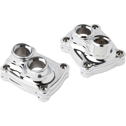Arlen Ness Lifter Block Covers - 10 Gauge - Chrome 12-582