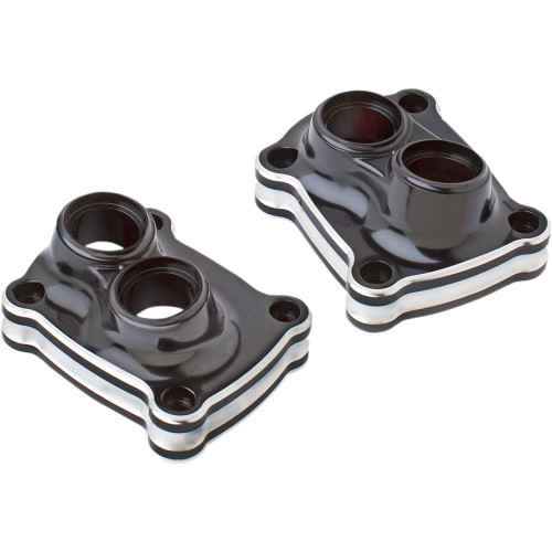 Arlen Ness Lifter Block Covers - 10 Gauge - Black 12-583 Arlen Ness Lifter Block Covers - 10 Gauge - Black 12-583