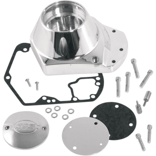 S&S Cycle Cam Cover - Polished Billet - Big Twin 31-0335 S&S Cycle Cam Cover - Polished Billet - Big Twin 31-0335
