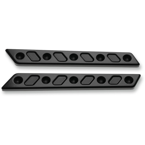 Joker Machine Saddlebag Latch Inserts - Black 04-505-1 Joker Machine Saddlebag Latch Inserts - Black 04-505-1