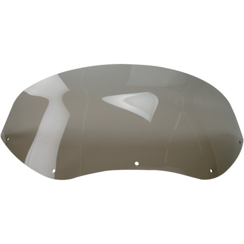 Wind Vest Windshield - 10" - Smoke - Fltr 62-1010